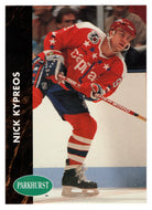Nick Kypreos - Washington Capitals (NHL Hockey Card) 1991-92 Parkhurst # 411 Mint
