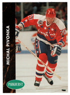 Michal Pivonka - Washington Capitals (NHL Hockey Card) 1991-92 Parkhurst # 412 Mint