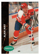 Alan May - Washington Capitals (NHL Hockey Card) 1991-92 Parkhurst # 417 Mint