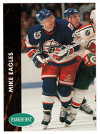Mike Eagles - Winnipeg Jets (NHL Hockey Card) 1991-92 Parkhurst # 420 Mint