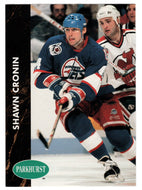 Shawn Cronin - Winnipeg Jets (NHL Hockey Card) 1991-92 Parkhurst # 423 Mint