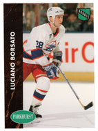 Luciano Borsato RC - Winnipeg Jets (NHL Hockey Card) 1991-92 Parkhurst # 425 Mint