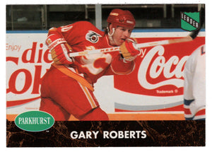 Gary Roberts - Calgary Flames - League Leaders (NHL Hockey Card) 1991-92 Parkhurst # 436 Mint