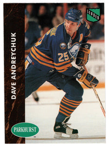 Dave Andreychuk - Buffalo Sabres - League Leaders (NHL Hockey Card) 1991-92 Parkhurst # 437 Mint