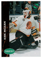 Kirk McLean - Vancouver Canucks - League Leaders (NHL Hockey Card) 1991-92 Parkhurst # 440 Mint