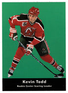 Kevin Todd - New Jersey Devils - Rookie League Leaders (NHL Hockey Card) 1991-92 Parkhurst # 444 Mint