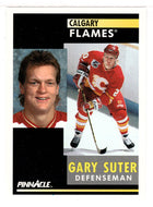 Gary Suter - Calgary Flames (NHL Hockey Card) 1991-92 Pinnacle # 11 Mint