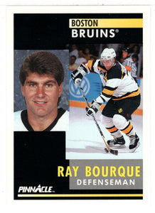 Ray Bourque - Boston Bruins (NHL Hockey Card) 1991-92 Pinnacle # 15 Mint