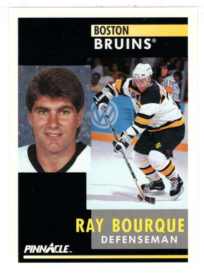 Ray Bourque - Boston Bruins (NHL Hockey Card) 1991-92 Pinnacle # 15 Mint