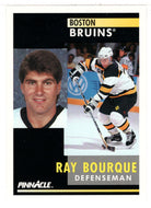 Ray Bourque - Boston Bruins (NHL Hockey Card) 1991-92 Pinnacle # 15 Mint