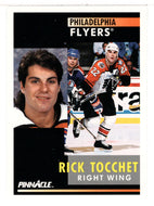 Rick Tocchet - Philadelphia Flyers (NHL Hockey Card) 1991-92 Pinnacle # 20 Mint