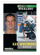 Kay Whitmore - Hartford Whalers (NHL Hockey Card) 1991-92 Pinnacle # 22 Mint