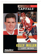 Kelly Miller - Washington Capitals (NHL Hockey Card) 1991-92 Pinnacle # 23 Mint