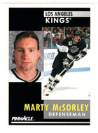 Marty McSorley - Los Angeles Kings (NHL Hockey Card) 1991-92 Pinnacle # 35 Mint