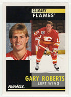 Gary Roberts - Calgary Flames (NHL Hockey Card) 1991-92 Pinnacle # 37 Mint