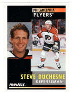 Steve Duchesne - Philadelphia Flyers (NHL Hockey Card) 1991-92 Pinnacle # 42 Mint