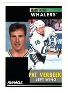Pat Verbeek - Hartford Whalers (NHL Hockey Card) 1991-92 Pinnacle # 43 Mint