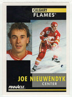 Joe Nieuwendyk - Calgary Flames (NHL Hockey Card) 1991-92 Pinnacle # 54 Mint