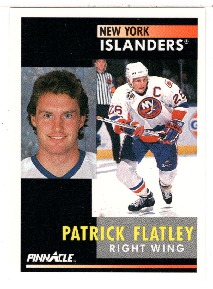Patrick Flatley - New York Islanders (NHL Hockey Card) 1991-92 Pinnacle # 67 Mint