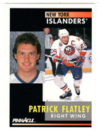 Patrick Flatley - New York Islanders (NHL Hockey Card) 1991-92 Pinnacle # 67 Mint
