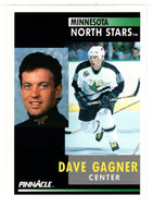 Dave Gagner - Minnesota North Stars (NHL Hockey Card) 1991-92 Pinnacle # 71 Mint