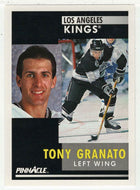 Tony Granato - Los Angeles Kings (NHL Hockey Card) 1991-92 Pinnacle # 76 Mint