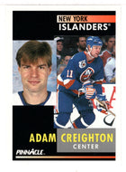 Adam Creighton - New York Islanders (NHL Hockey Card) 1991-92 Pinnacle # 82 Mint