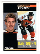 Dan Quinn - Philadelphia Flyers (NHL Hockey Card) 1991-92 Pinnacle # 84 Mint