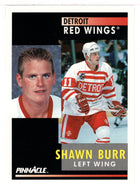 Shawn Burr - Detroit Red Wings (NHL Hockey Card) 1991-92 Pinnacle # 86 Mint