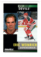 Eric Weinrich - New Jersey Devils (NHL Hockey Card) 1991-92 Pinnacle # 89 Mint