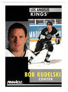 Bob Kudelski - Los Angeles Kings (NHL Hockey Card) 1991-92 Pinnacle # 113 Mint