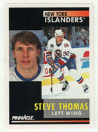 Steve Thomas - New York Islanders (NHL Hockey Card) 1991-92 Pinnacle # 116 Mint