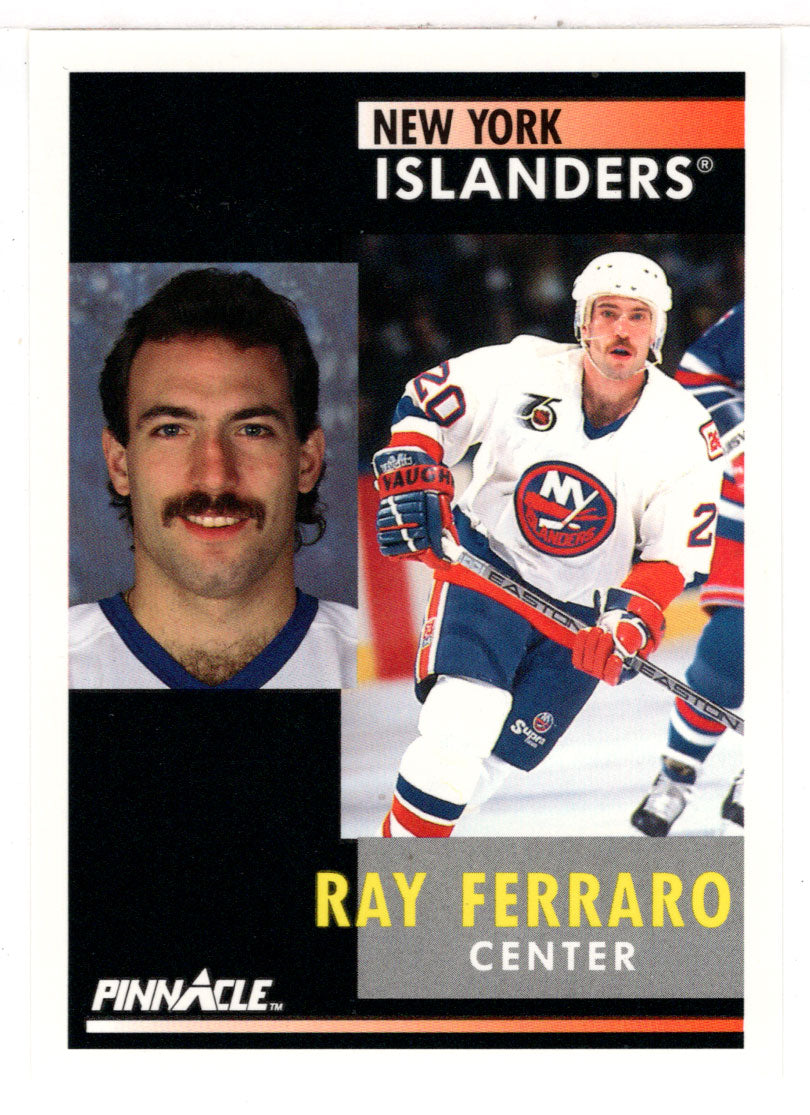 Ray Ferraro - New York Islanders (NHL Hockey Card) 1991-92 Pinnacle # 123 Mint