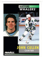 John Cullen - Hartford Whalers (NHL Hockey Card) 1991-92 Pinnacle # 125 Mint