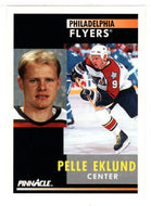 Pelle Eklund - Philadelphia Flyers (NHL Hockey Card) 1991-92 Pinnacle # 134 Mint