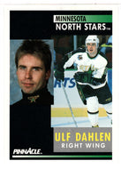 Ulf Dahlen - Minnesota North Stars (NHL Hockey Card) 1991-92 Pinnacle # 152 Mint