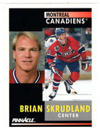 Brian Skrudland - Montreal Canadiens (NHL Hockey Card) 1991-92 Pinnacle # 160 Mint
