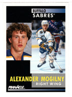 Alexander Mogilny - Buffalo Sabres (NHL Hockey Card) 1991-92 Pinnacle # 163 Mint