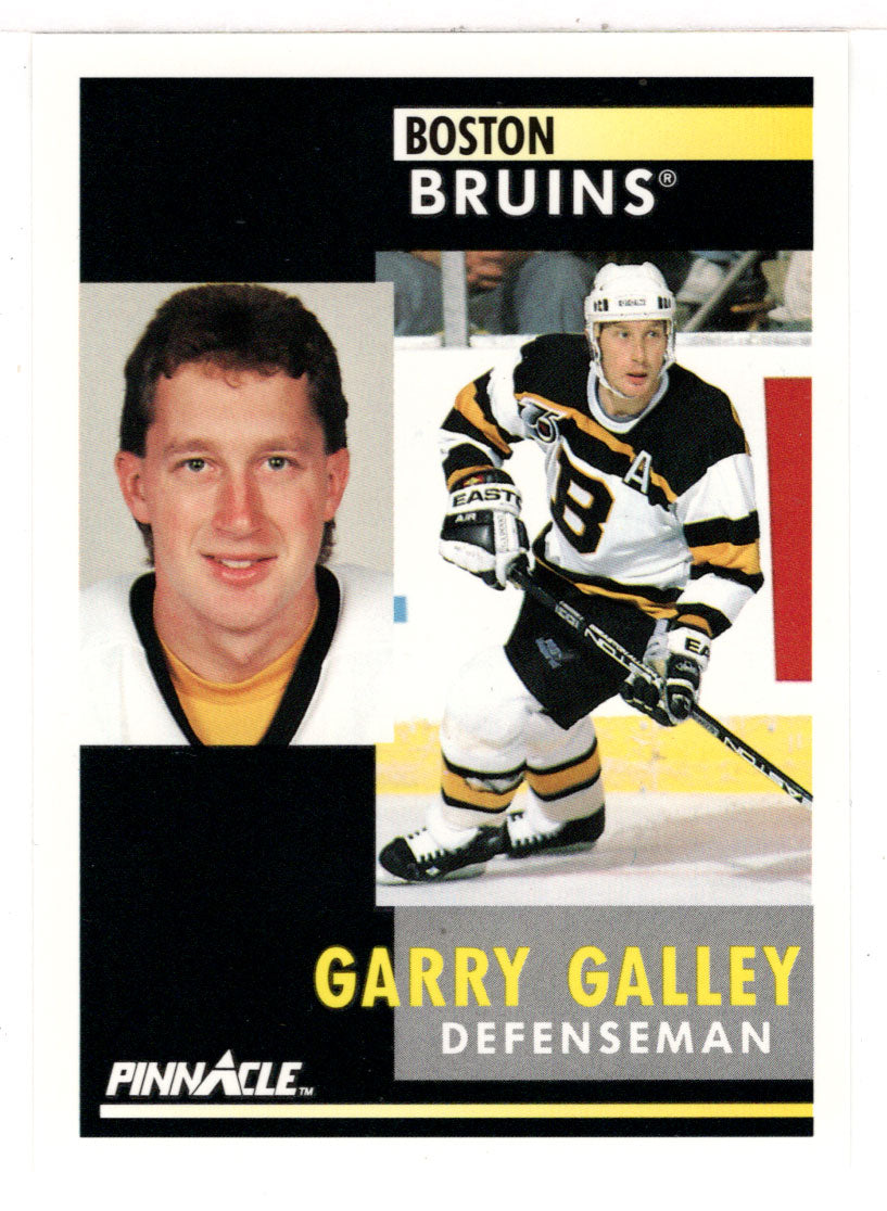 Garry Galley - Boston Bruins (NHL Hockey Card) 1991-92 Pinnacle # 171 Mint