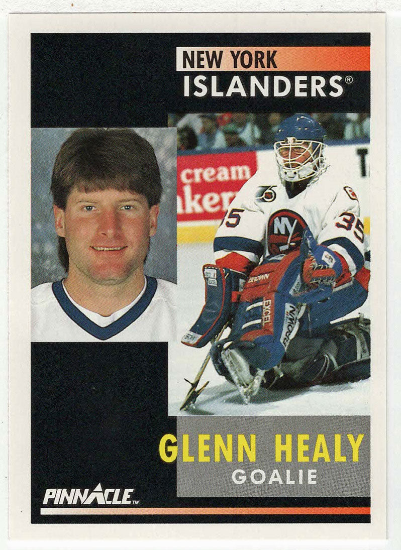Glenn Healy - New York Islanders (NHL Hockey Card) 1991-92 Pinnacle # 185 Mint