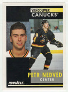 Petr Nedved - Vancouver Canucks (NHL Hockey Card) 1991-92 Pinnacle # 192 Mint