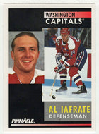 Al Iafrate - Washington Capitals (NHL Hockey Card) 1991-92 Pinnacle # 207 Mint