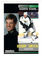 Bobby Smith - Minnesota North Stars (NHL Hockey Card) 1991-92 Pinnacle # 210 Mint