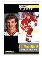 Al MacInnis - Calgary Flames (NHL Hockey Card) 1991-92 Pinnacle # 220 Mint