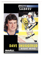 Dave Snuggerud - Buffalo Sabres (NHL Hockey Card) 1991-92 Pinnacle # 223 Mint