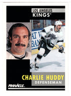 Charlie Huddy - Los Angeles Kings (NHL Hockey Card) 1991-92 Pinnacle # 225 Mint