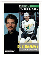 Rob Ramage - Minnesota North Stars (NHL Hockey Card) 1991-92 Pinnacle # 228 Mint