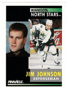 Jim Johnson - Minnesota North Stars (NHL Hockey Card) 1991-92 Pinnacle # 235 Mint