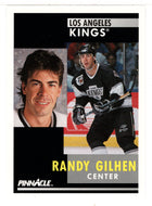 Randy Gilhen - Los Angeles Kings (NHL Hockey Card) 1991-92 Pinnacle # 238 Mint