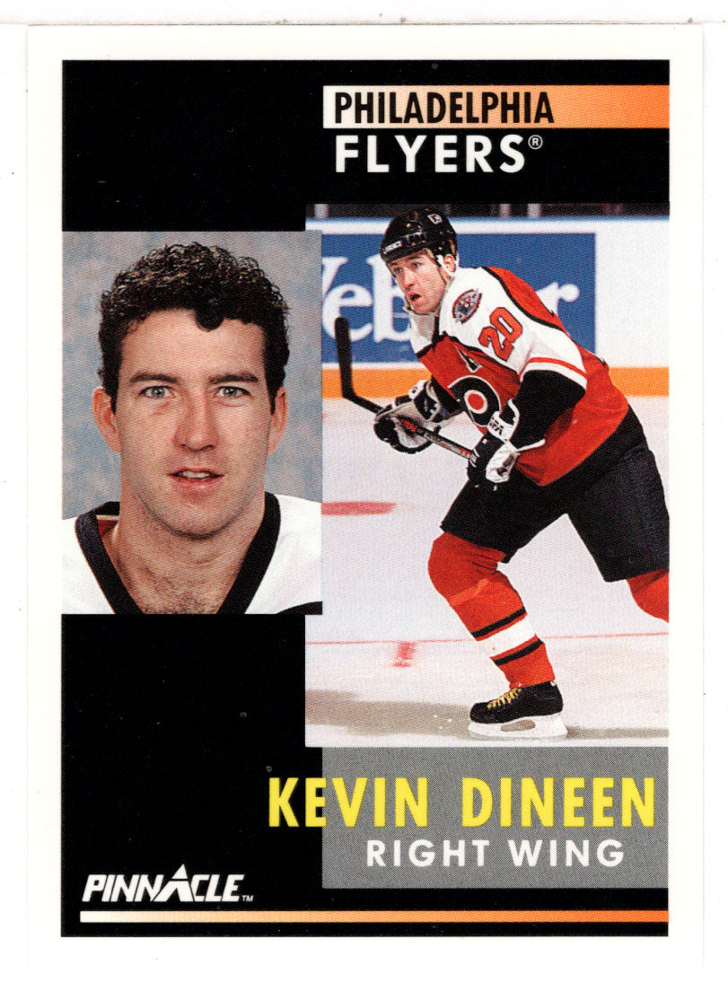 Kevin Dineen - Philadelphia Flyers (NHL Hockey Card) 1991-92 Pinnacle # 246 Mint